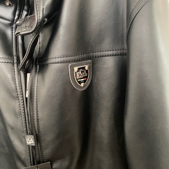 GA Emporio moda Italy Leather Jacket - Picture 2 of 7